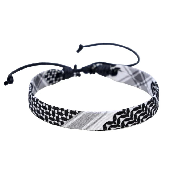 Palestinian Kuffiyeh Bracelet