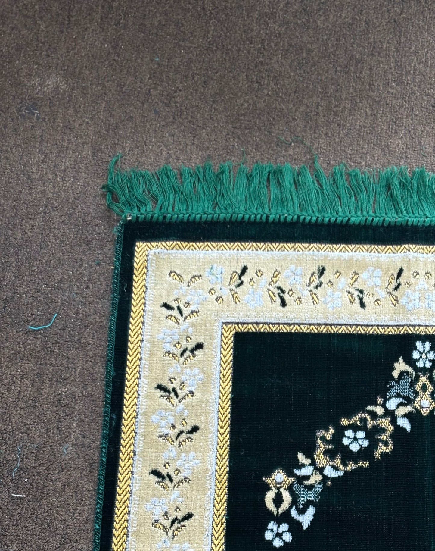 Green Prayer Mat
