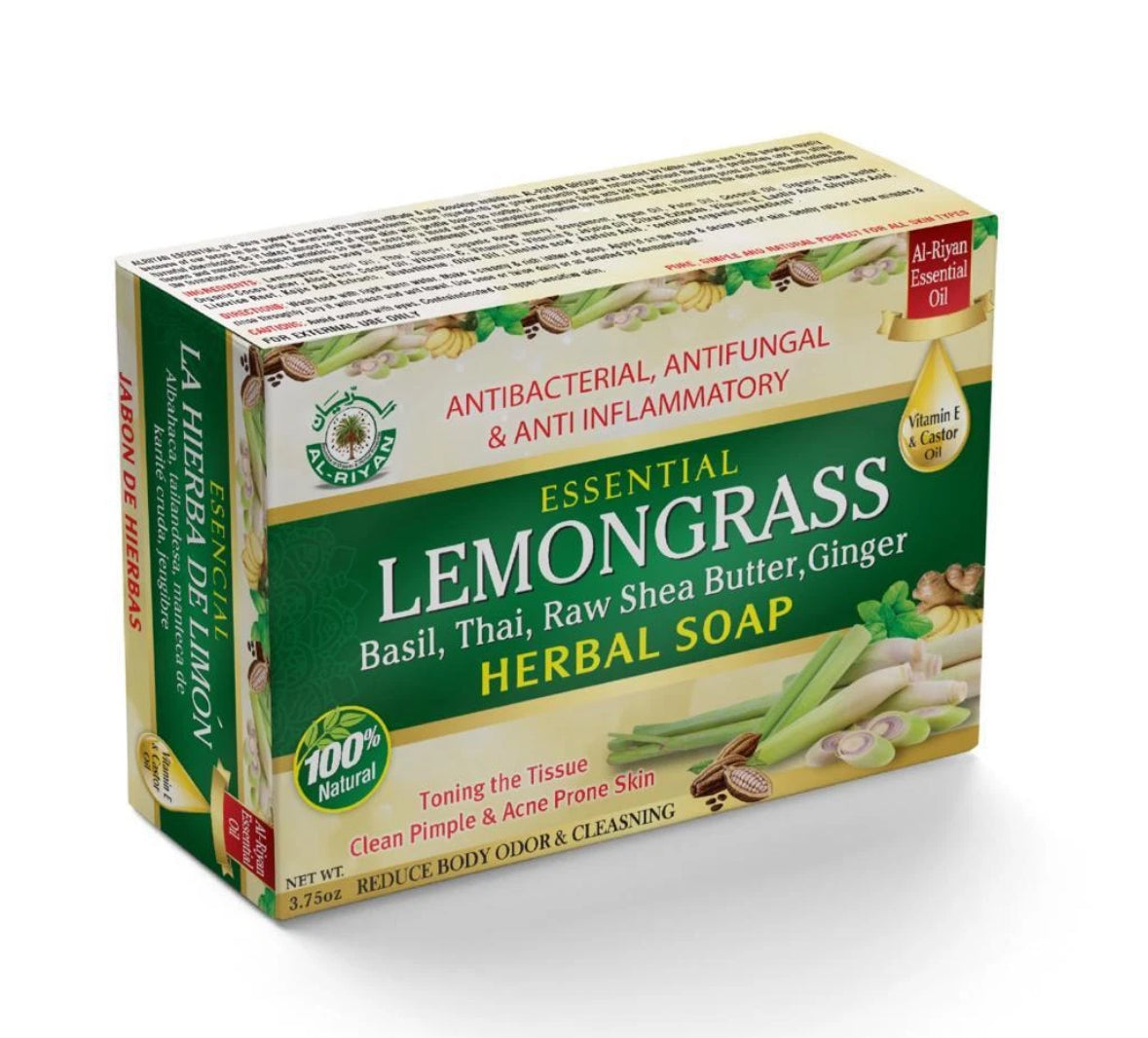 Lemongrass Herbal Soap