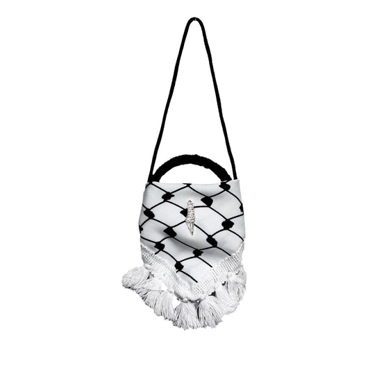 Palestinian Kuffiyeh and Igal Car Mirror Accessory