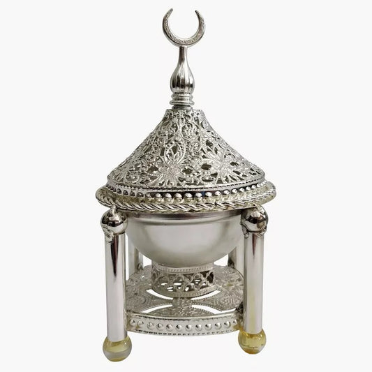 Small Silver Incense Burner